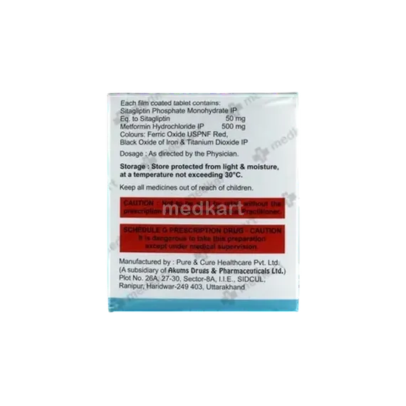 sitamet 50/500mg tablet 15's